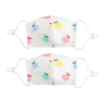 코니아일랜드 유아동용 끈조절형 입체마스크 2p