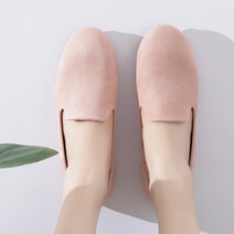 여성용 소프트 심플 라운드 로퍼