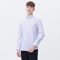 마인드브릿지 남성용 PC스판체크드레스 와이드 셔츠 MUDS01A4