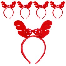 리빙다 루돌프 머리띠, 리본, 5개