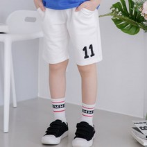 잭키드 남아용 일레븐 4부 바지