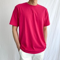 제이에이치스타일 남여공용 베이직 라운드 반팔 티셔츠 TOMROK134