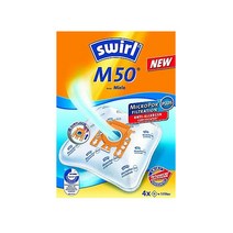 스월 밀레 청소기 부직포 먼지봉투 4p, M50, 1개