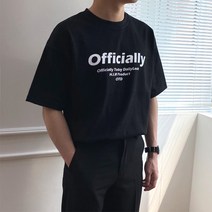 오티디 프리미엄 10수 오버핏 오피셜리 반팔 티셔츠