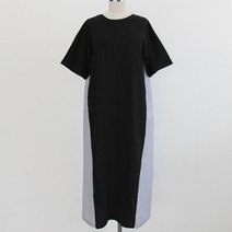 봉봉스토리 콜라보배색 임산부 원피스