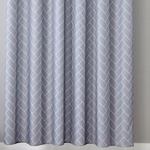 홈앤창 샤워커튼 브릭그레이 180 x 200 cm, 1개, 그레이계열