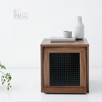 마켓비 FILMON 슬라이딩 수납함 HAM3939F, 미들브라운