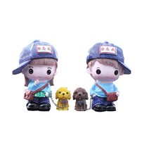 앤티스 커플로맨스 차량용 피규어 2종, 볼캡커플