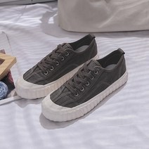 마켓A 로우탑 빈티지컬러 화이트 캔버스화