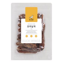 아우성 오리집 강아지 수제간식 300g, 오리날개, 1개