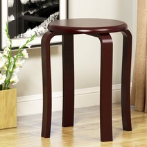 가팡 원목 빈티지 원형 의자, 6706