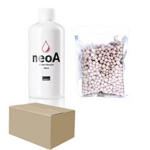 수아쿠아 아쿠아리오 Neo A 생 박테리아 수족관 약품 300ml + 섭스 클리어볼 500g 세트, 1세트