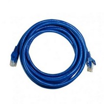 넥상스 극동 CAT6 UTP 4Pair 기가비트 제작 케이블 10m, 블루, 1개
