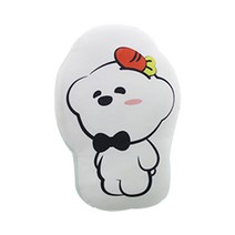 빵아 모찌 프린팅 쿠션, 당근