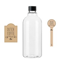 공병 AN320 투명 320ml + 캡 검정 + 박스 + 스티커 4M 세트, 10세트