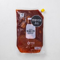 아워홈 행복한맛남 양념치킨소스, 2kg, 1개