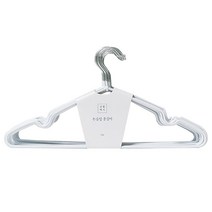 생활백서 논슬립 옷걸이, 화이트, 30개입