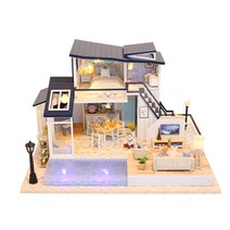 워터풀 하우스 DIY 미니어처 하우스 키트, 혼합색상