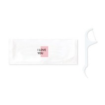 기본 디자인 성인용 치실 1 09 핑크 I LOVE YOU, 150개입, 1개