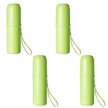 더자카 기능성 칫솔케이스, 그린, 4개