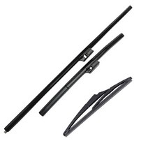 레인윙스 르노삼성 QM6 2016년~18년 순정형 와이퍼 운전석 조수석 전면 + 후면와이퍼, 1세트