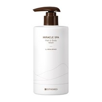 이지듀 미라클스파 헤어 앤 바디워시, 390g, 1개