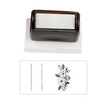 디자인아지트 핸드메이드 스탬프 4, 브라운(바디), 블랙