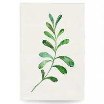 알럽홈 그린 플랜트 패브릭 벨크로 멀티 커튼