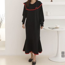 보리맘 바이어스 임산부 원피스 G534