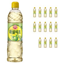 오뚜기 매실 식초, 900ml, 15개