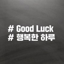 초보운전스티커 아기가타고있어요 해시태그 One size, 02 Good Luck, 1개