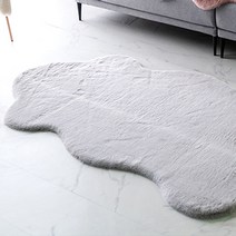 한빛카페트 에코퍼 토끼털 스타일 양모러그