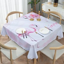 알럽홈 주방 패브릭 정사각 식탁보, Type8, 80 x 80 cm