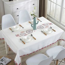 알럽홈 이네이트 가정용 테이블 식탁보, Type5, 138 x 200 cm