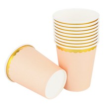 골드라인 파티컵 베이지 240ml, 10개입, 3박스