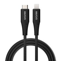 아라리 MFi USB C타입 라이트닝 8핀 아이폰 고속 충전 케이블, 1개, 1m
