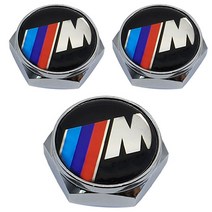 해시카 BMW 전차종 번호판 볼트, M LOGO, 3개