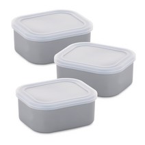 리본제이 라잇미 실리콘 밀폐용기, 대, 3개