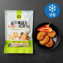 제주흑돼지 파프리카 미니돈가스 (냉동), 180g, 2팩