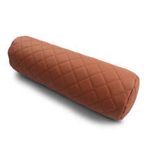 카템 원통형 차량용 목쿠션, 브라운, 1개