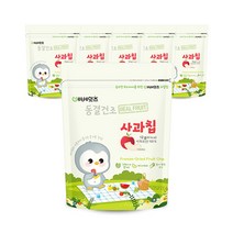베베잇츠 동결건조 과일칩 12g, 사과, 6개
