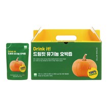 낫띵베럴 드링킷 유기농 호박즙, 100ml, 24개