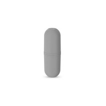 트리피그 알약멀티컵 여행용 휴대용 칫솔케이스 패쉬 그레이, 148g, 1개