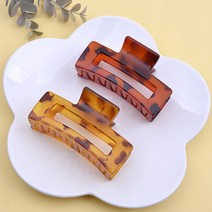 메르시밴드 호피사각 집게핀 2종 세트