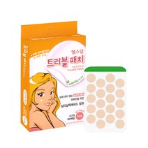 헬스덤 티트리 트러블 패치 살구색, 80매입, 1개