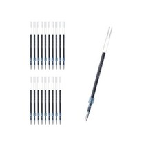 유니볼 제트스트림 단색 전용 리필심 SXR-7 0.7mm, 블랙, 20개