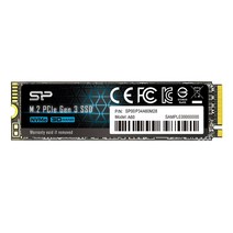 실리콘파워 PCIe Gen 3 x 4 M.2 2280 NVMe SSD P34A60, P34 A60, 256GB