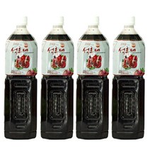 참다음 석류 농축액, 1500ml, 4개