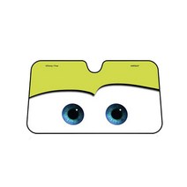 한솔 라별 누눅 차량용 앞유리 햇빛가리개, 1개, 그린