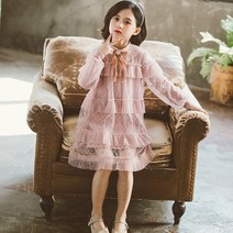 베베몽스토리 여아용 도트 깡깡 원피스